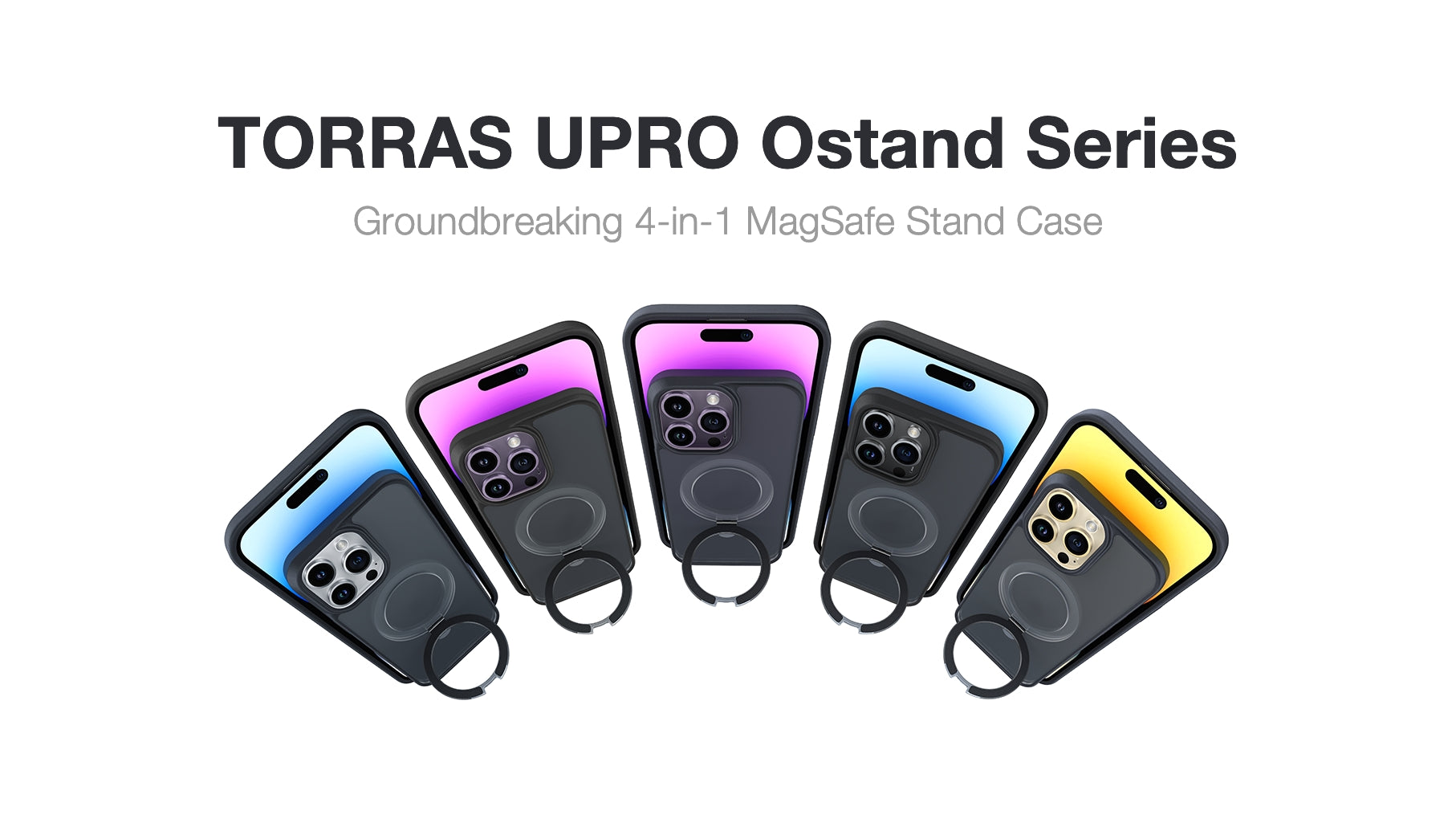TORRAS - UPRO Ostand Matte Schutzhülle Galaxy S24 Ultra - mobile