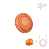 Ostand AirCircle Qi2 25W Fast & Fan Cooling Wireless Charger with Adapter - Orange