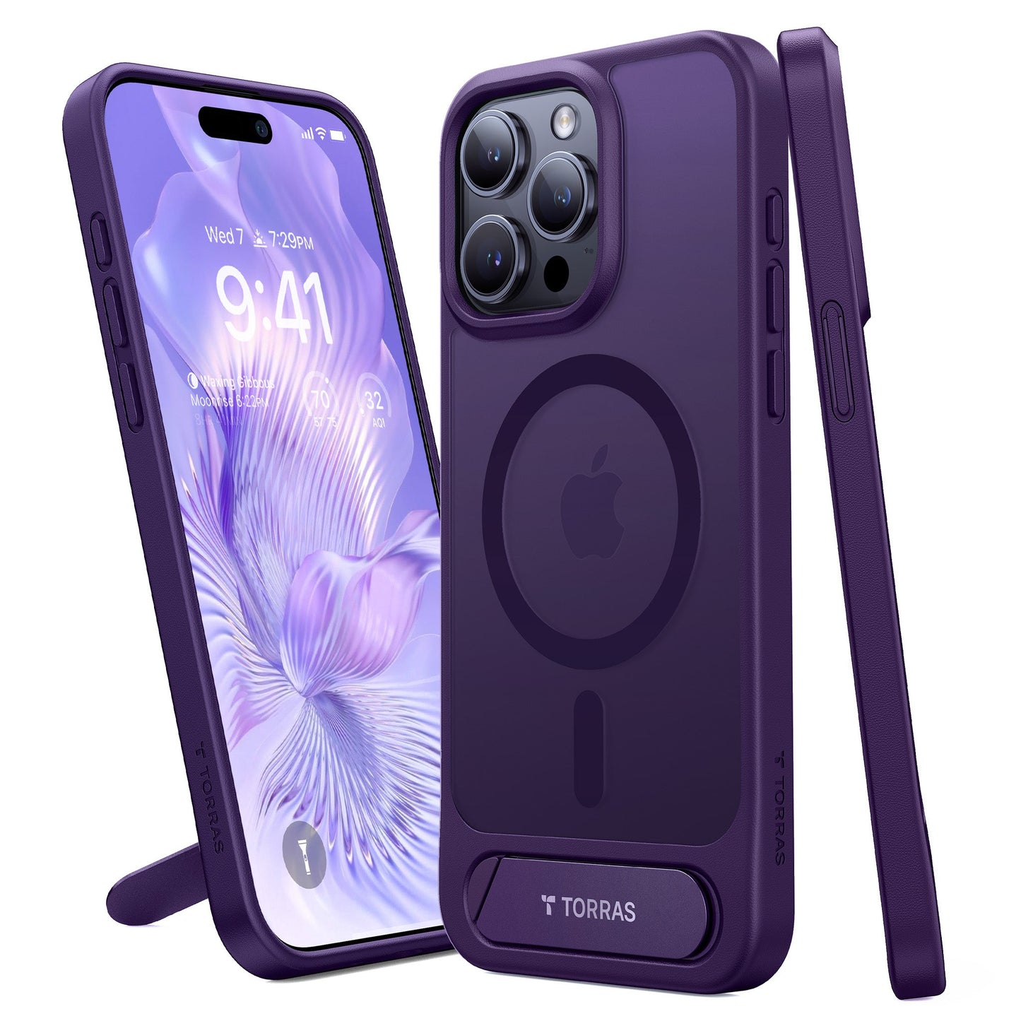 iPhone 15 Series Pstand Super Thin iPhone Case with Stand