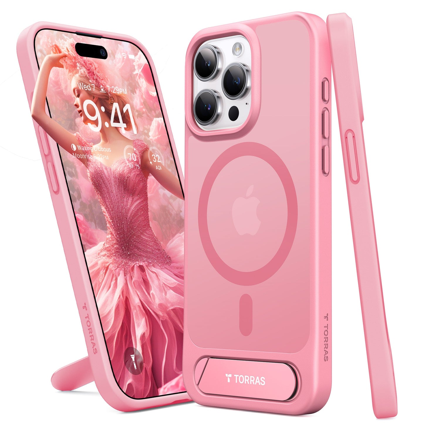 iPhone 15 Series Pstand Super Thin iPhone Case with Stand