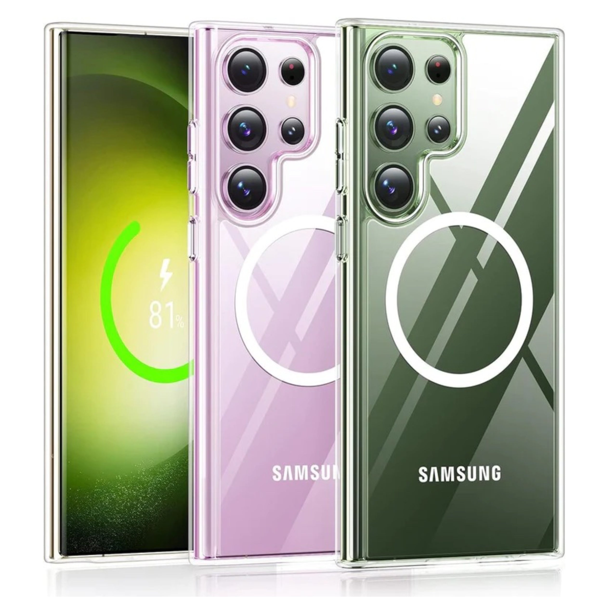 Torras Guardian MagSafe Schutzhülle Galaxy S24 Ultra - Schwarz (Galaxy S24  Ultra), Smartphone Hülle, Schwarz ab 36,90 €