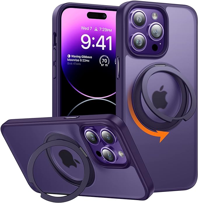 iPhone 13 Series 360° Rotated Stand Magsafe Case