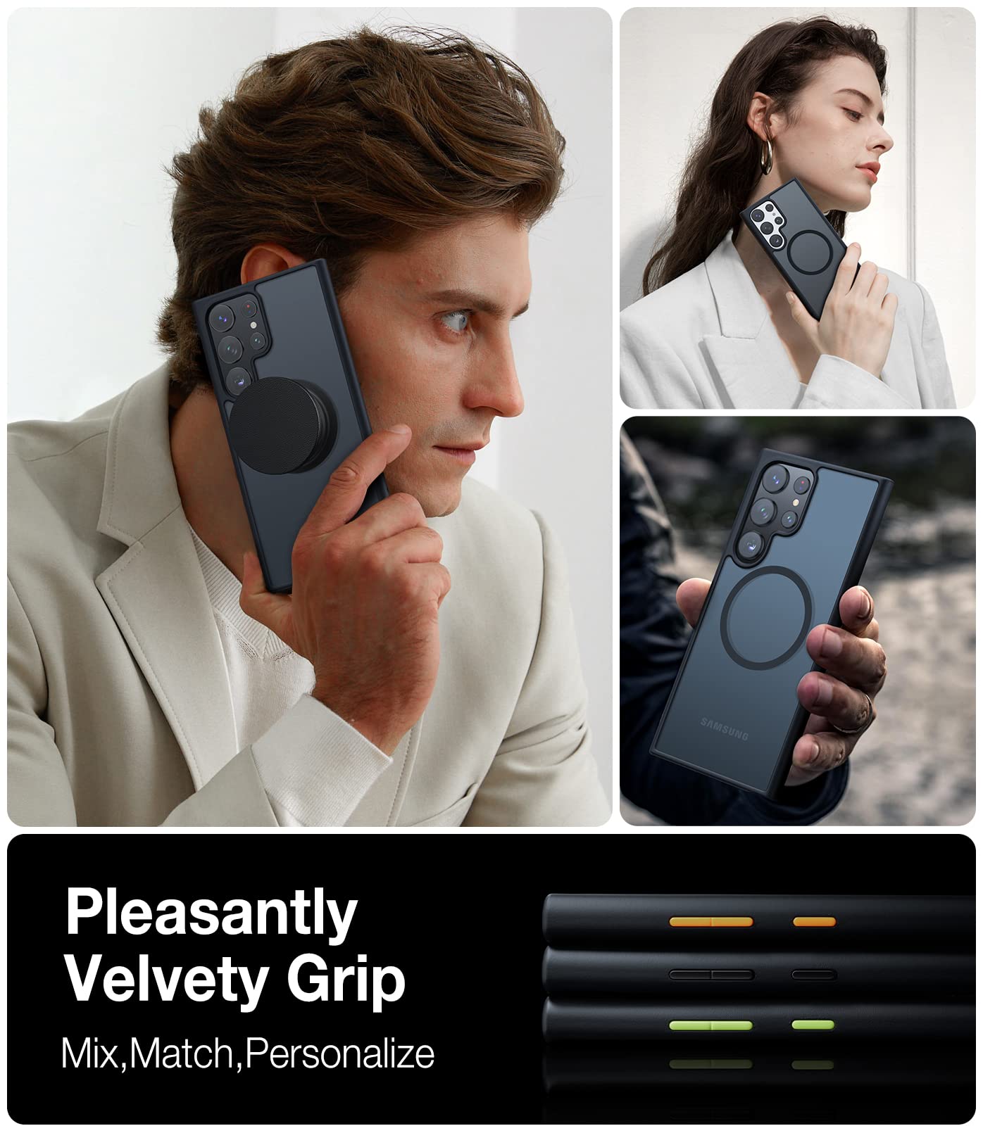 TORRAS Samsung Galaxy S23 Ultra Guardian Magnetic Case