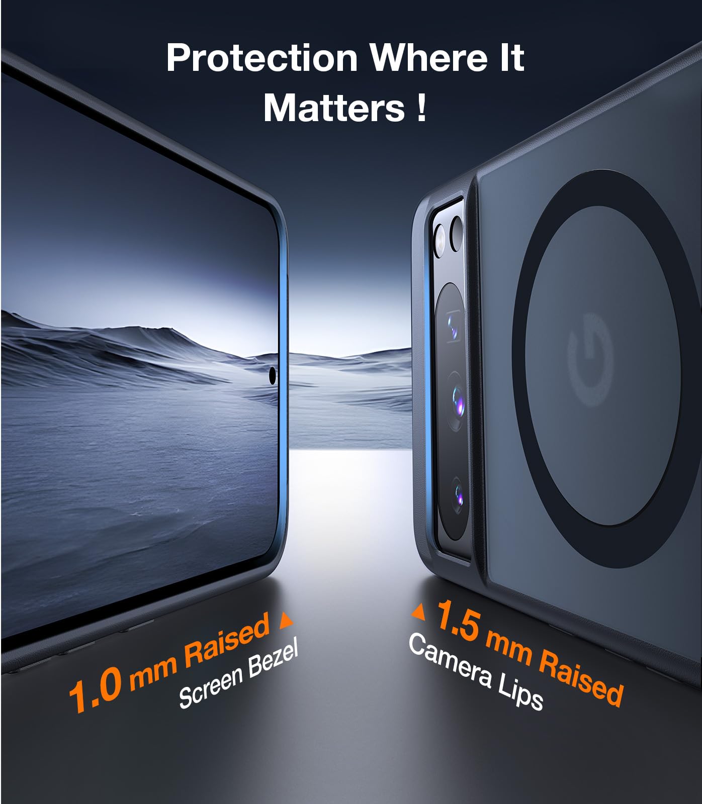 (US Only) Google Pixel 8 Pro Pstand Magnetic Shockproof Case with Stand