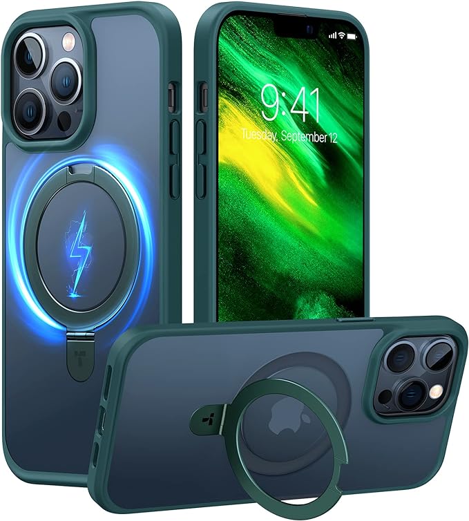 iPhone 13 Series 360° Rotated Stand Magsafe Case