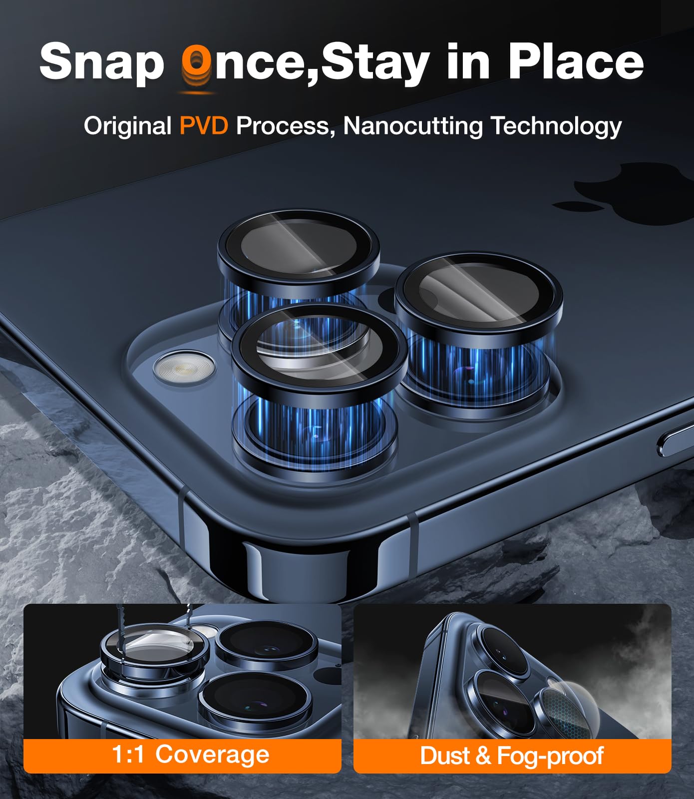 iPhone 15 Series Camera Protector - Unbreakable Durable Safeguard