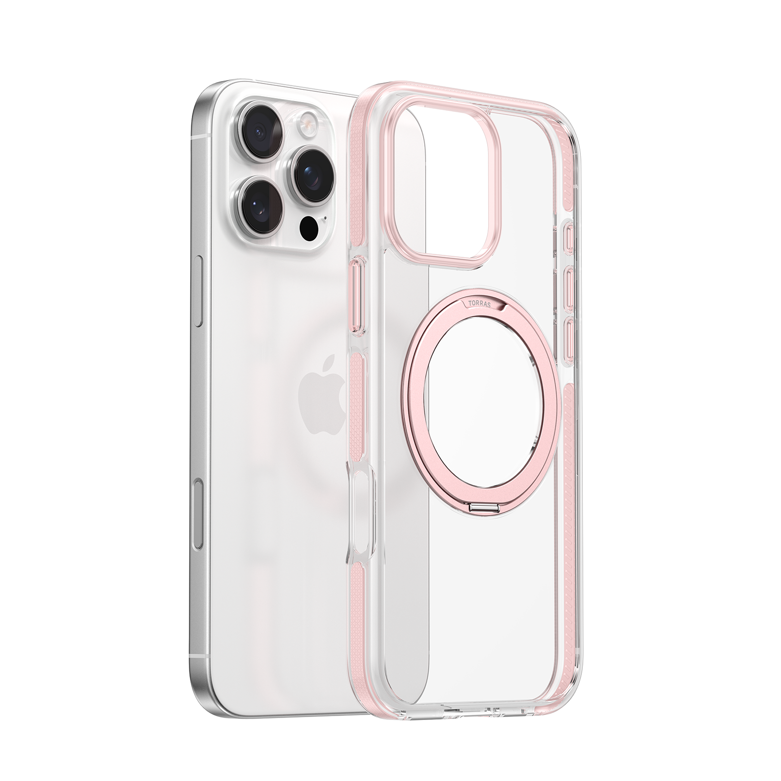 iPhone16ProMax TORRASケース Amazon.com: TORRAS for iPhone 16 Pro Max Case Translucent