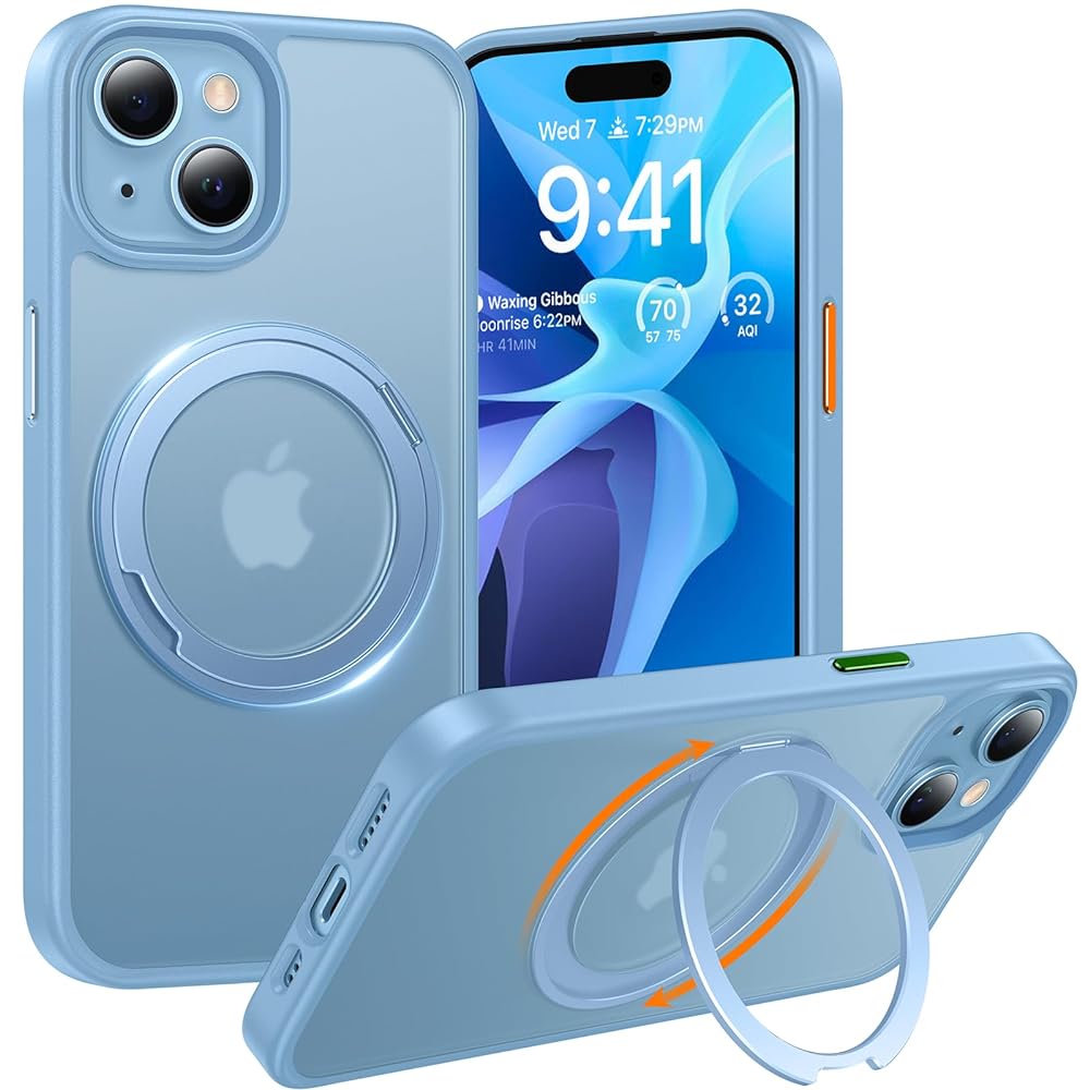 iPhone 13 Series 360° Rotated Stand Magsafe Case