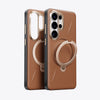 Ostand Q3 VegSkin for Samsung S26 Ultra - Amber Brown