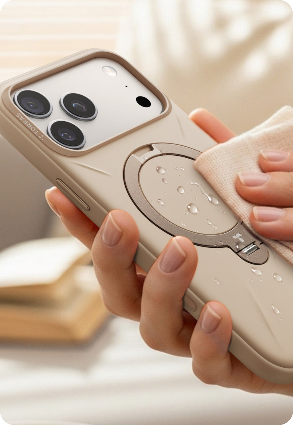 Dirt Wipes Away Instantly