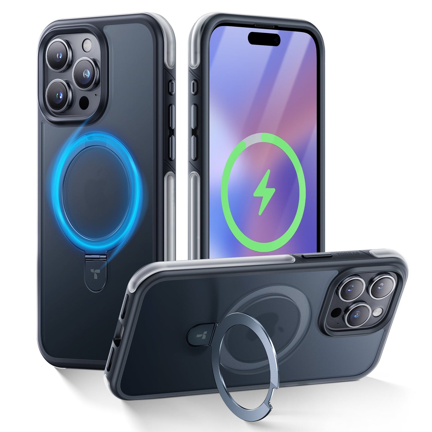 iPhone 15/14 Series Shield-Mate Ostand Super Shockproof Case
