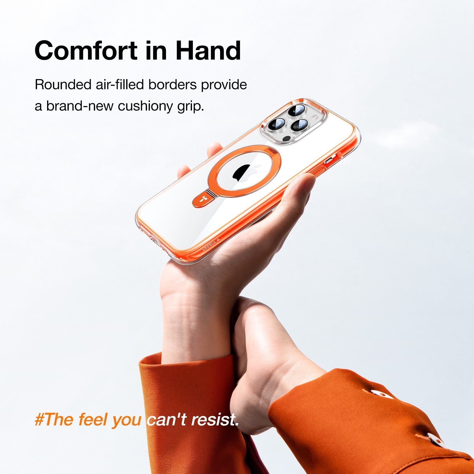 Boss Pick - iPhone 15 / Plus / Pro / Pro Max Ostand Magsafe Case with Stand - Air-Castle