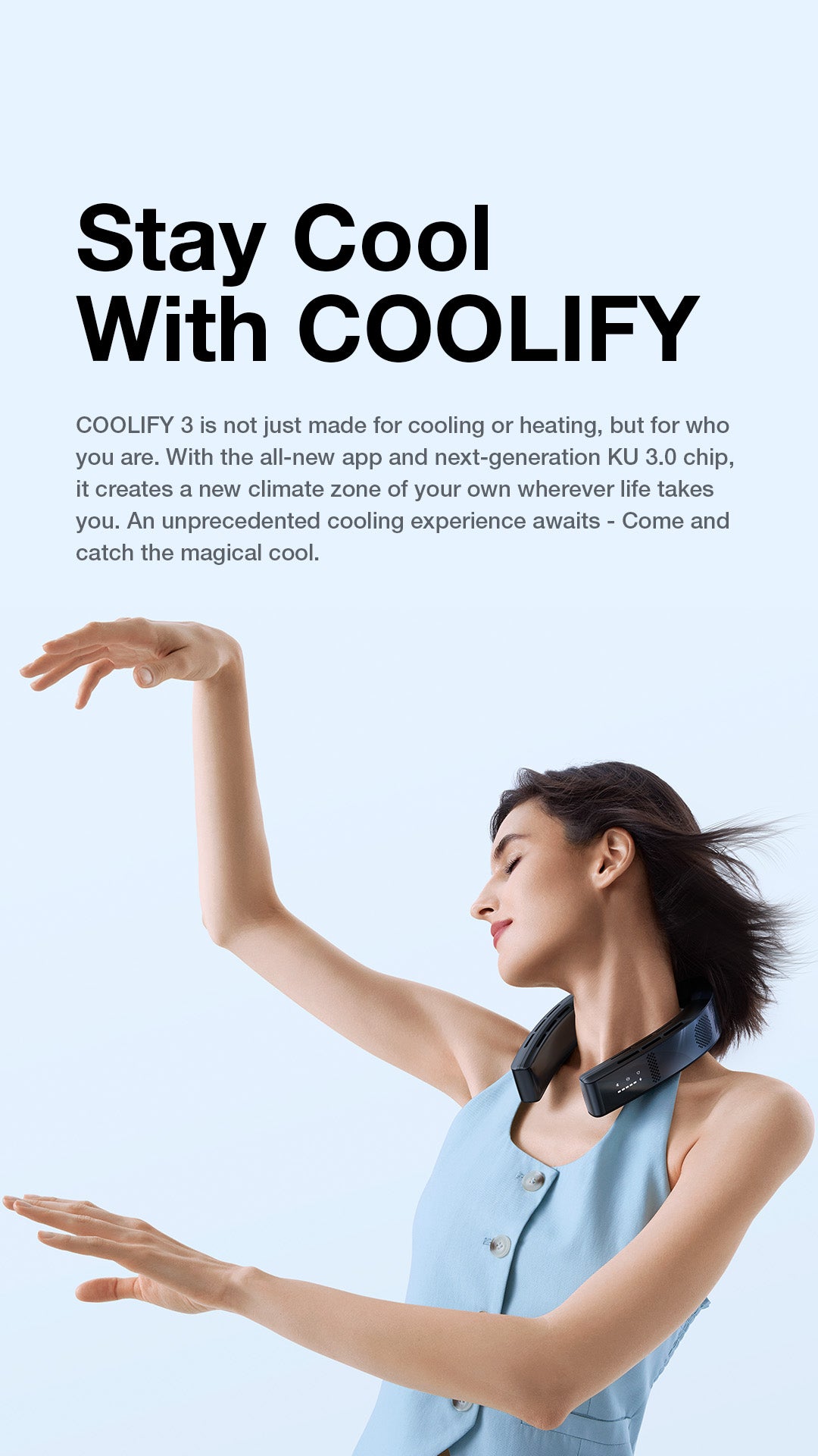 TORRAS COOLIFY 3 Wearable Neck Air Conditioner – Limited Edition