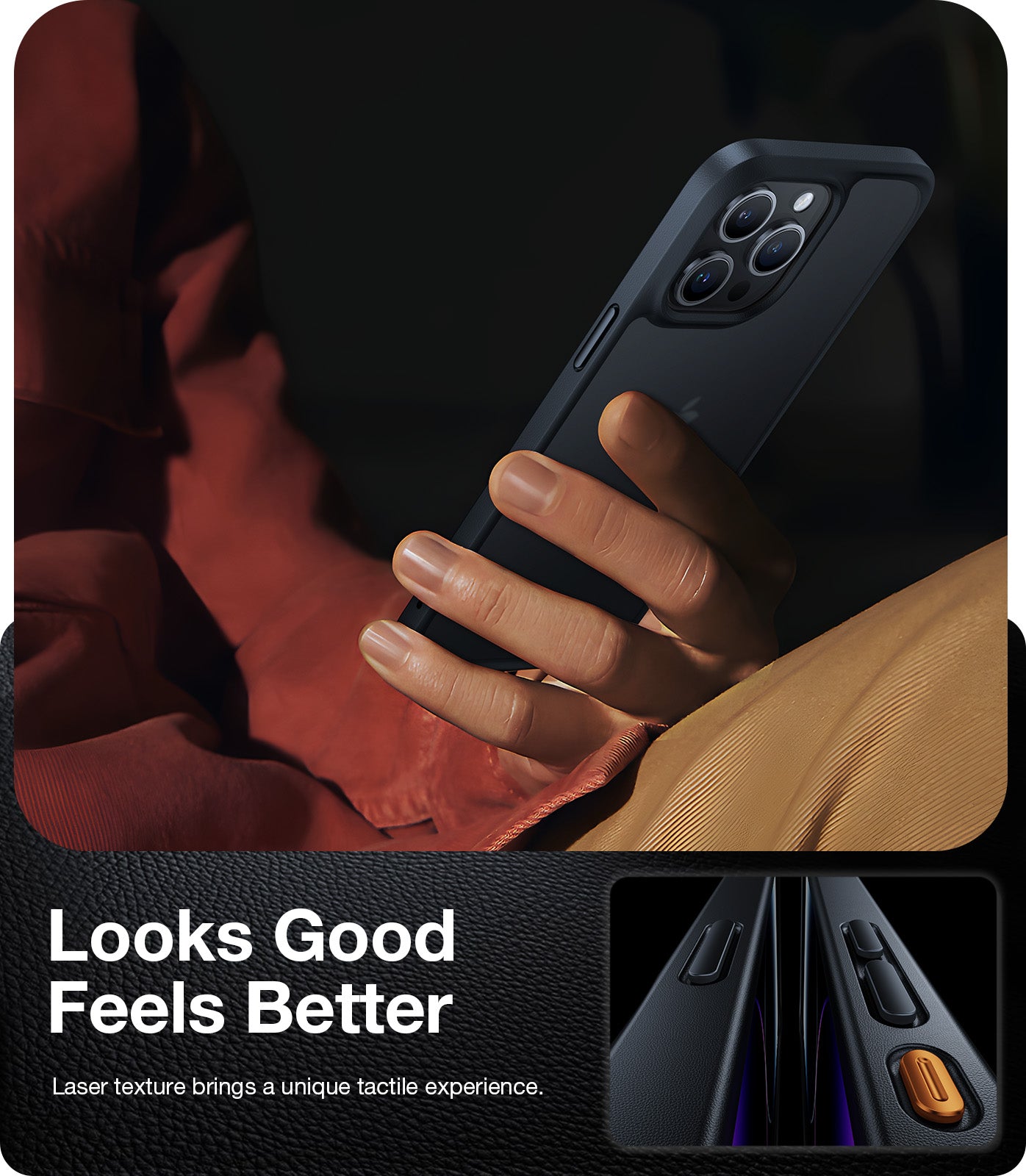 iPhone 15 Pro Max Shockproof Matte Case - Guardian