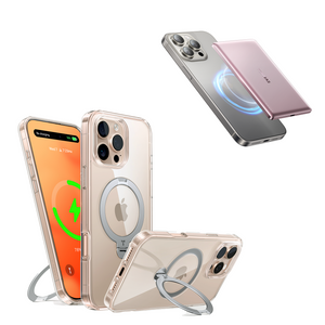 [Bundle]360° Spin MagSafe Case + Ultra-thin Power Bank for iPhone 16 Series-TORRAS