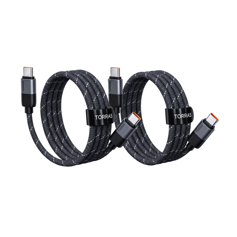 NeoCable 60W Fast Charging Cable 2-Pack (2m / 6.56ft)