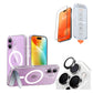 [Bundle]Horizontal&Vertical Kickstand MagSafe Case +Screen Protector for iPhone 16 Series+Camera Protector