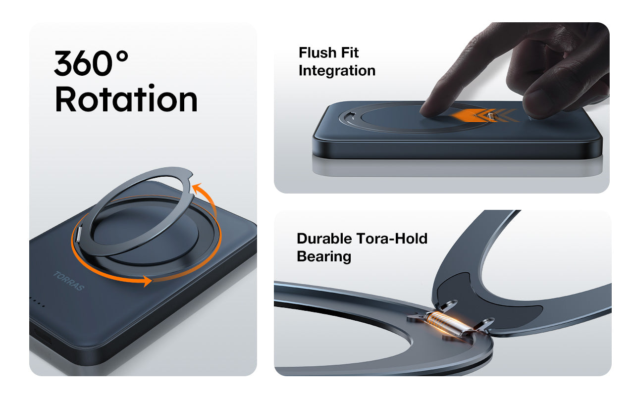 Amazon.com: TORRAS 5,000mAh Magnetic Portable Charger Power