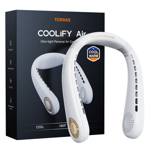 TORRAS COOLiFY Air - Lightest Potable Neck Air Conditioner