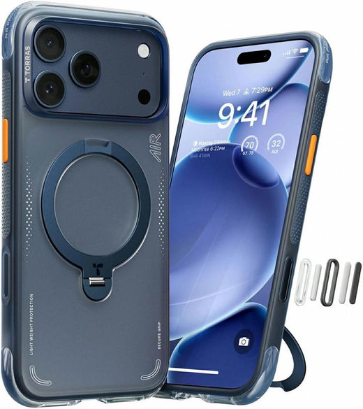 TORRAS Ostand Q3 Air for
iPhone 17 Pro Max Case, Glacier Sprint