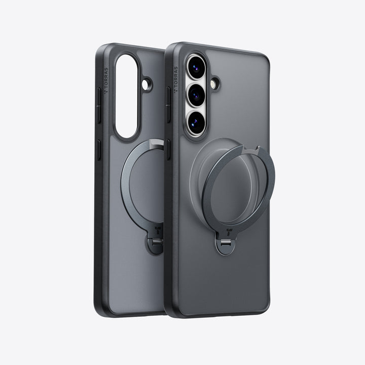 Ostand Q3 Spin for Samsung S26+ - Obsidian Black