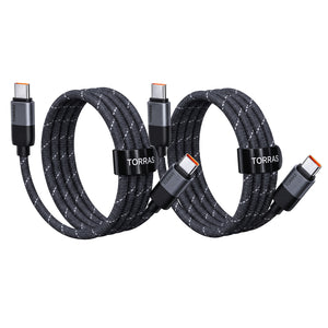 NeoCable 60W Fast Charging Cable 2-Pack (2m / 6.56ft)