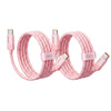 NeoCable 120W Fast Charging Cable 2-Pack (2m / 6.56ft) - pink