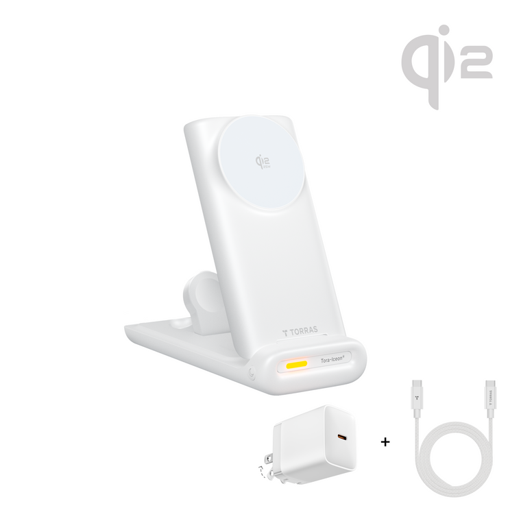 Icestation Pro 3-in-1 Foldable Magnetic Wireless Charger