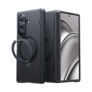 Black Ostand Q3 Spin case for Samsung Galaxy Z Fold 8 Ultra