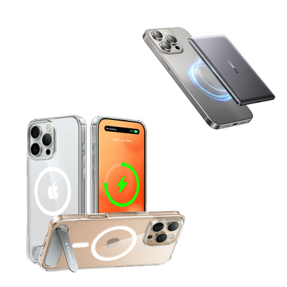 [Bundle]Pstand Phone Case+Power Bank for iPhone 16 Series