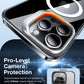 Étui Magsafe transparent Lstand pour iPhone 15 Pro 