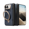 Ostand Q3 VegSkin for iPhone Duo - Deep Blue