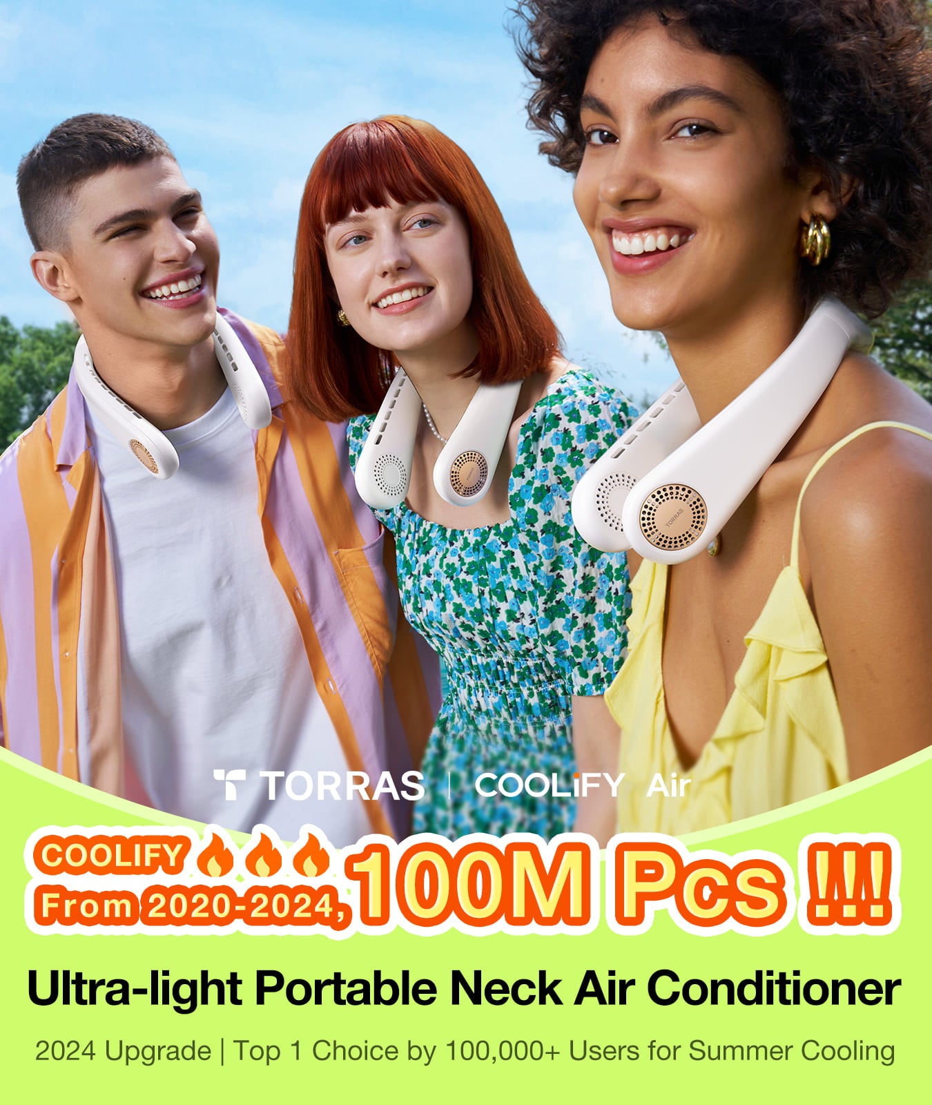 COOLiFY Air Portable Neck Air Conditioner