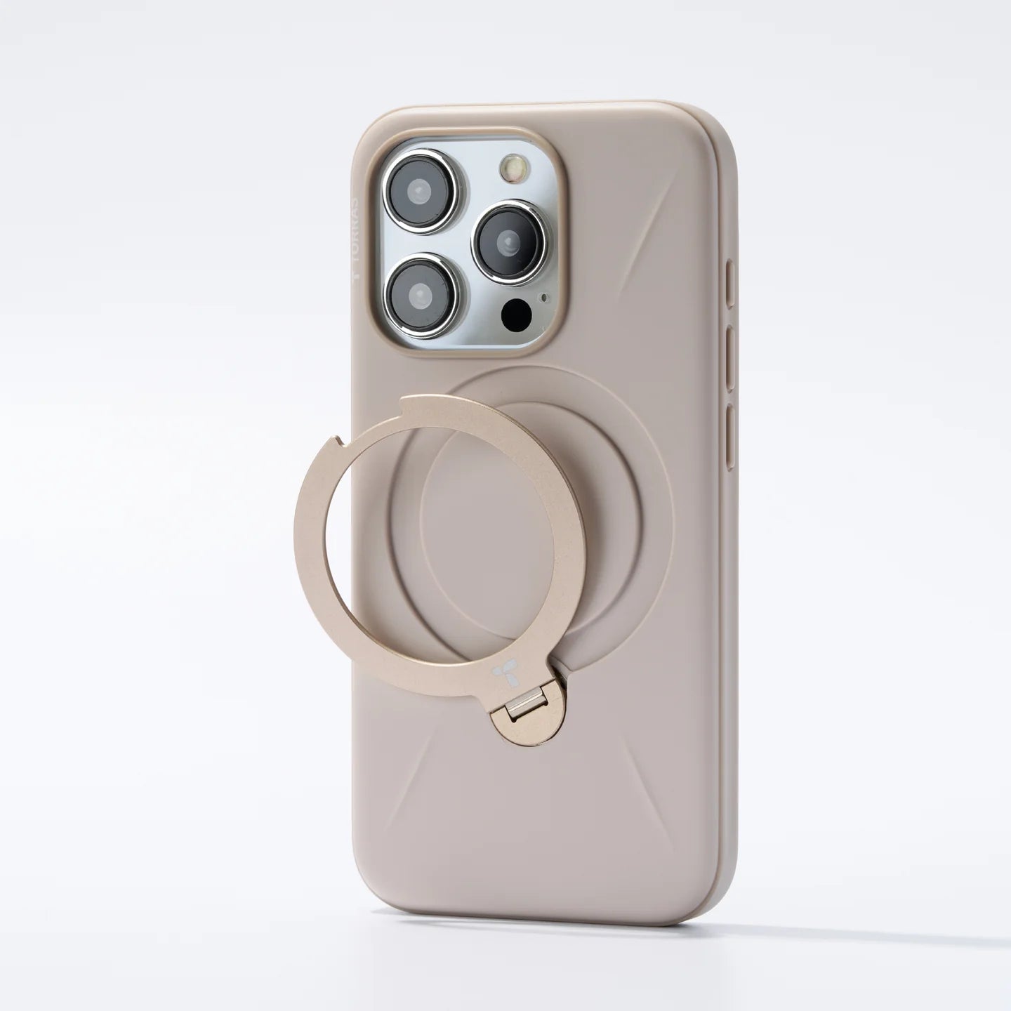 This iPhone 15 pro max case offers full protection with a built-in 360° rotating stand TORRAS