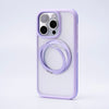 Ostand R Fusion Case with 360° Rotated Stand for iPhone 15 Series - Purple