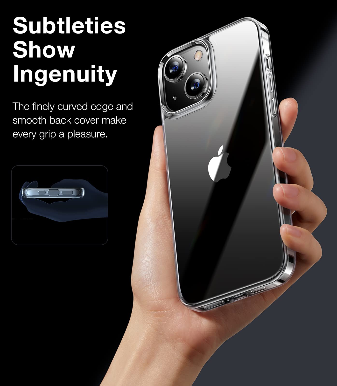 TORRAS iPhone 13/14 Series Diamond Clear Case