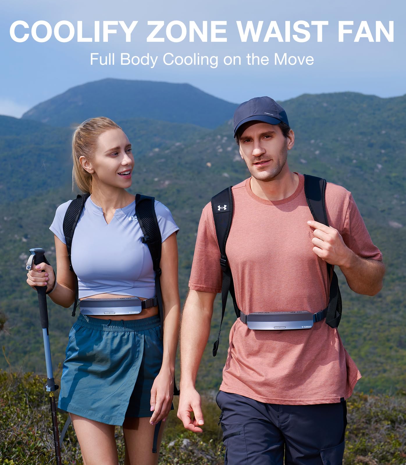 COOLiFY ZONE Pro Portable Waist Fan