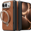 Ostand Q3 VegSkin for iPhone Duo - Amber Brown