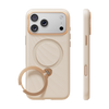 Ostand Q3 Silicone Wind Limited for iPhone 18 Pro - Cream Apricot