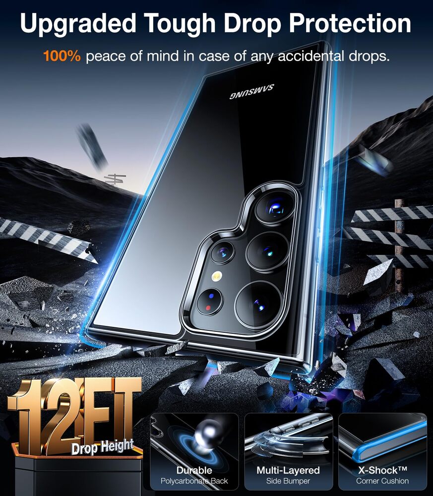 Samsung S24/23/22 Series Clear Case