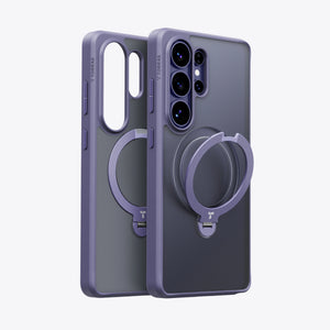 TORRAS Ostand Q3 Spin case for Samsung S26 Series with 360° magnetic ring.