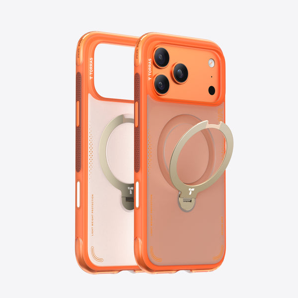 iPhone 17 Pro Case with Stand | Slim Ostand Q3 Air Cover - TORRAS