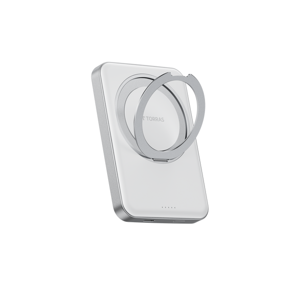 Magnetic Power Bank 5000mAh | 360° Stand & Grip - TORRAS