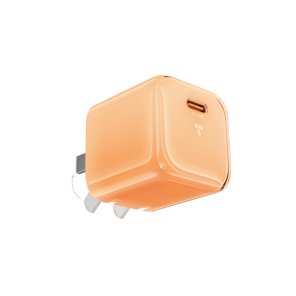 [US Plug] Icenano FoldPro Fast Charger Block 45W