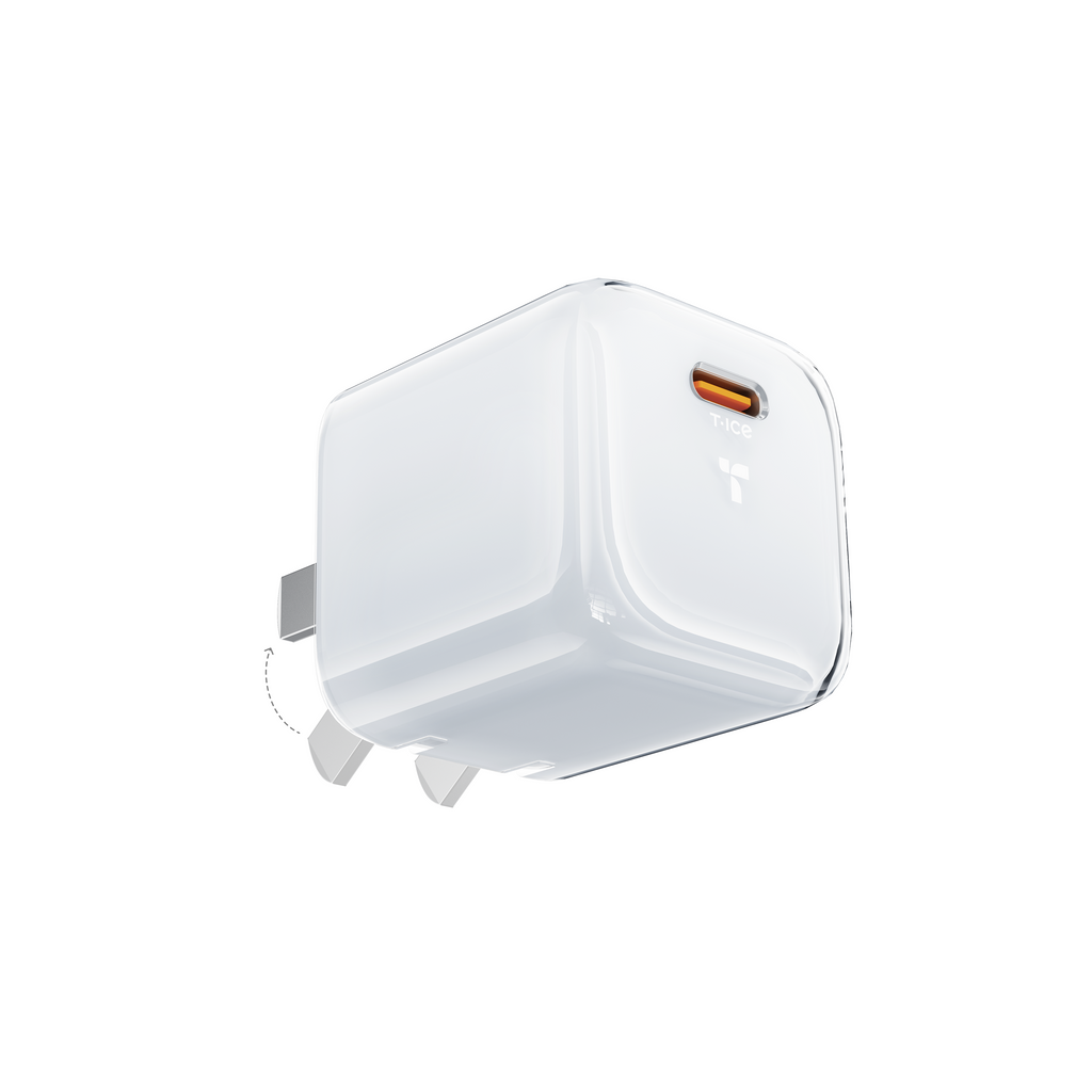 [US Plug] Icenano FoldPro Fast Charger Block 30W