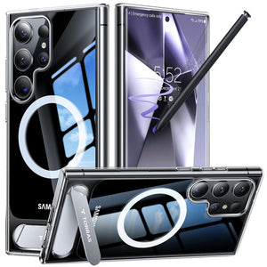 Magnetisch Für Samsung Galaxy S24 Ultra Hülle mit Panzerglas,Militärschutz  Handyhülle Stoßfest Robust Bumper Schutzhülle Case Cover für Samsung S24  Ultra 5G 2024: : Elektronik & Foto