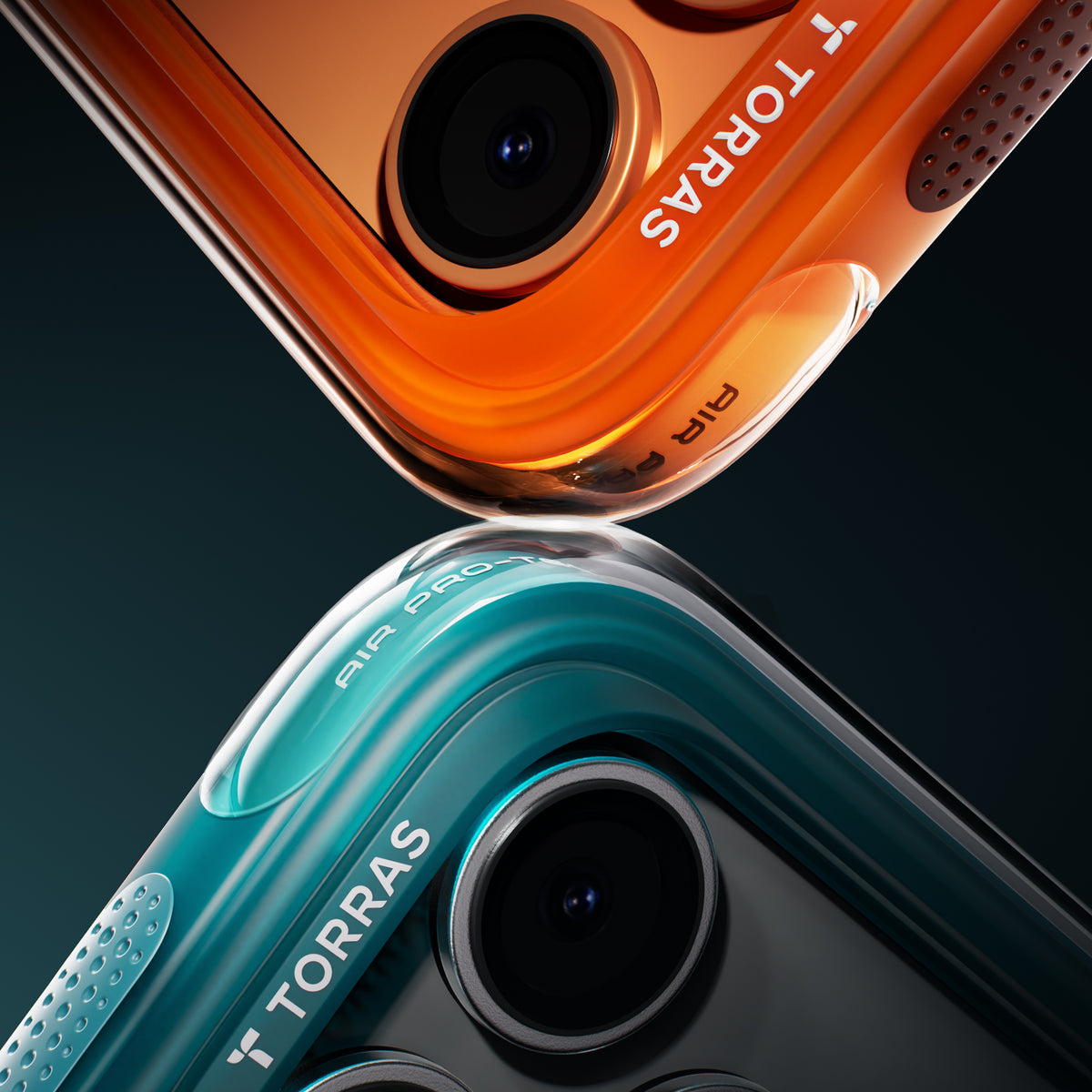 TORRAS Ostand Q3 Air Case with 360° Spin Stand for iPhone 17 Pro Max