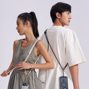 LoopGo Crossbody Leather Phone Lanyard