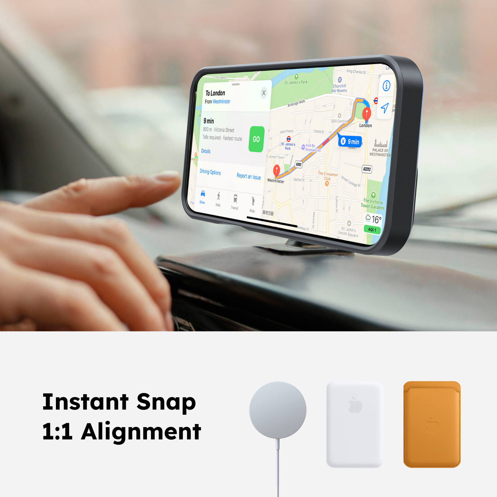 Ostand Spin for iPhone 16 Pro Max