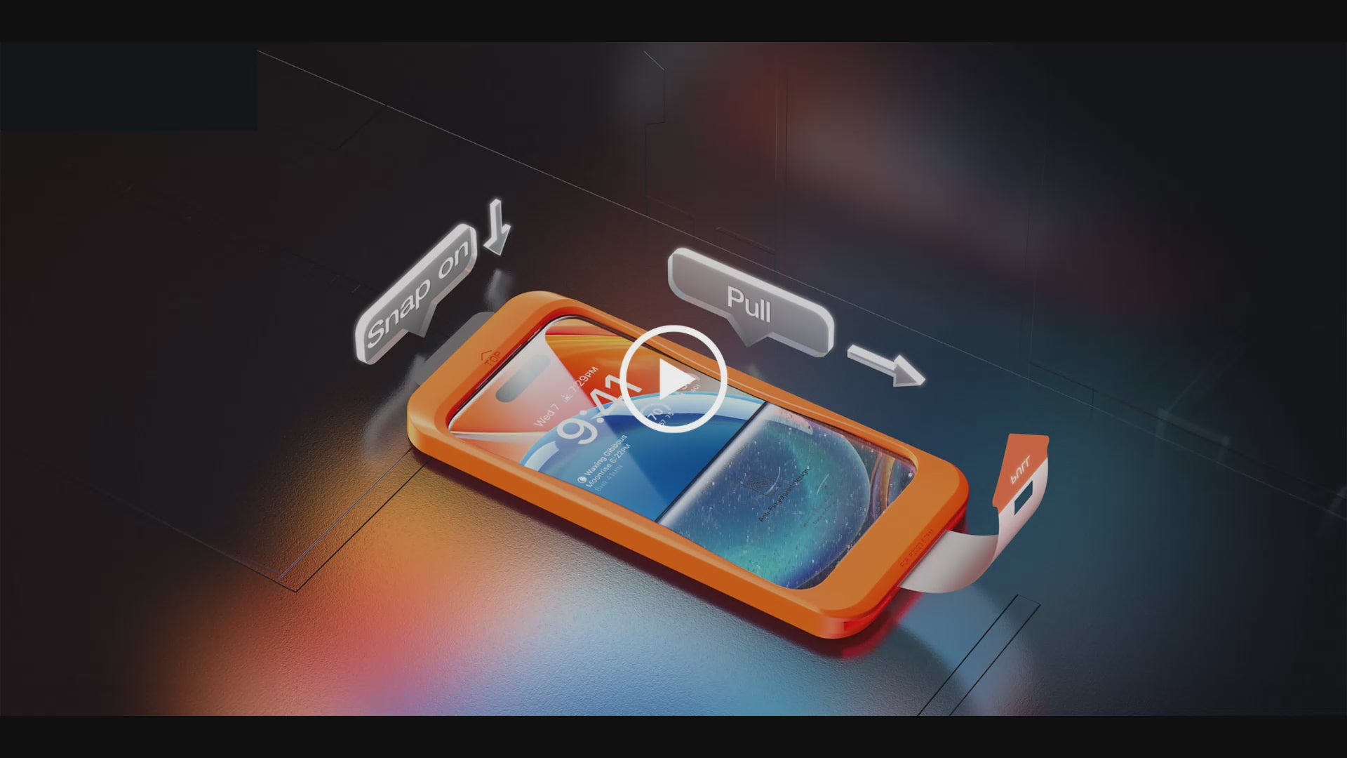 iPhone 15 Screen Protector Unbreakable Shatterproof Tempered - TORRAS
